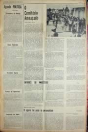 Página do jornal Unitário de julho de 1969