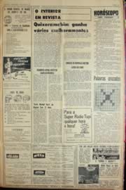 Página do jornal Unitário de julho de 1969