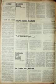 Página do jornal Unitário de julho de 1969