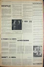 Página do jornal Unitário de julho de 1969