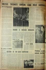 Página do jornal Unitário de julho de 1969