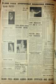 Página do jornal Unitário de julho de 1969