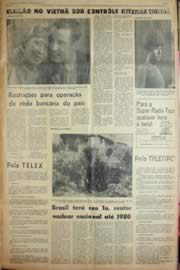 Página do jornal Unitário de julho de 1969