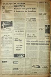 Página do jornal Unitário de julho de 1969