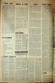 Página do jornal Unitário de julho de 1969