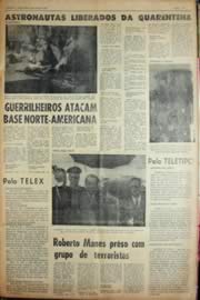 Página do jornal Unitário de julho de 1969