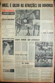 Página do jornal Unitário de julho de 1969
