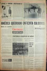 Página do jornal Unitário de julho de 1969