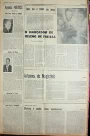 Página do jornal Unitário de julho de 1969