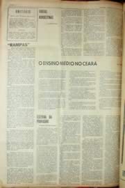 Página do jornal Unitário de agosto de 1969