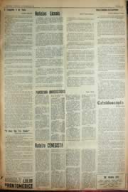 Página do jornal Unitário de agosto de 1969