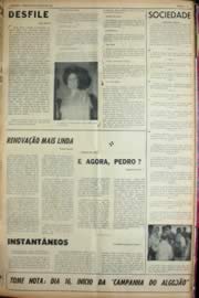 Página do jornal Unitário de agosto de 1969