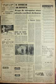 Página do jornal Unitário de agosto de 1969