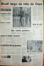Página do jornal Unitário de agosto de 1969