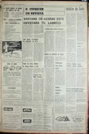 Página do jornal Unitário de agosto de 1969