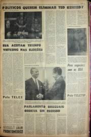 Página do jornal Unitário de agosto de 1969