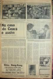 Página do jornal Unitário de agosto de 1969