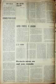 Página do jornal Unitário de agosto de 1969
