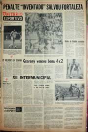 Página do jornal Unitário de agosto de 1969