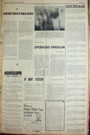 Página do jornal Unitário de agosto de 1969