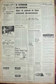 Página do jornal Unitário de agosto de 1969
