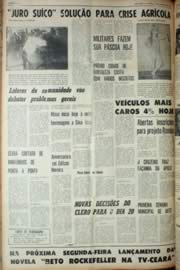 Página do jornal Unitário de agosto de 1969