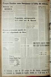 Página do jornal Unitário de agosto de 1969