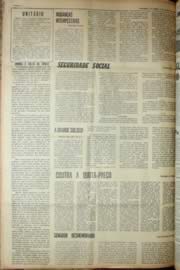 Página do jornal Unitário de agosto de 1969