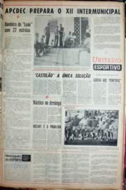Página do jornal Unitário de agosto de 1969