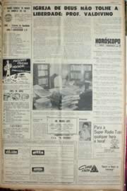 Página do jornal Unitário de agosto de 1969