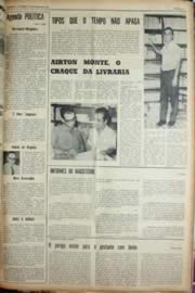 Página do jornal Unitário de agosto de 1969