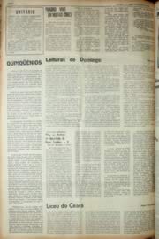 Página do jornal Unitário de agosto de 1969