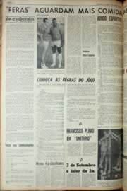 Página do jornal Unitário de agosto de 1969