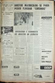 Página do jornal Unitário de agosto de 1969