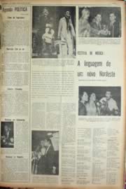 Página do jornal Unitário de agosto de 1969