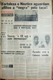 Página do jornal Unitário de agosto de 1969
