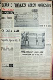 Página do jornal Unitário de setembro de 1969