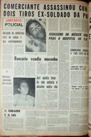 Página do jornal Unitário de setembro de 1969