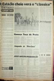 Página do jornal Unitário de setembro de 1969