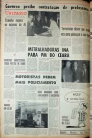 Página do jornal Unitário de setembro de 1969