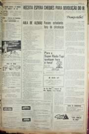 Página do jornal Unitário de setembro de 1969
