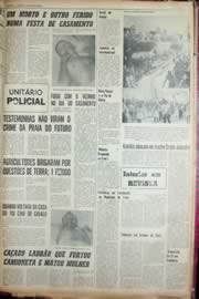 Página do jornal Unitário de setembro de 1969