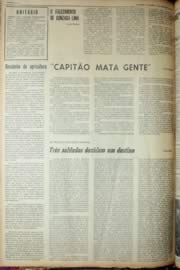 Página do jornal Unitário de setembro de 1969