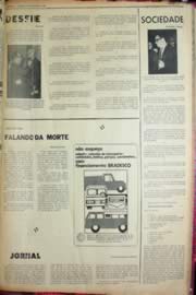 Página do jornal Unitário de setembro de 1969