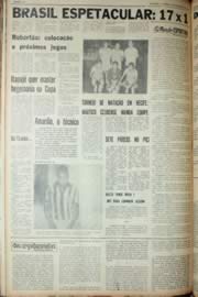 Página do jornal Unitário de setembro de 1969