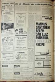 Página do jornal Unitário de setembro de 1969