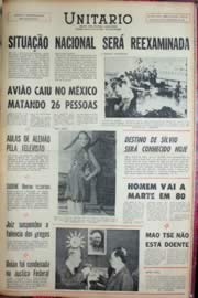 Página do jornal Unitário de setembro de 1969
