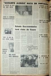 Página do jornal Unitário de setembro de 1969