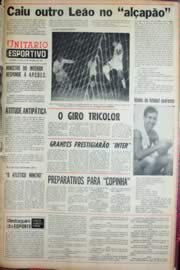Página do jornal Unitário de setembro de 1969