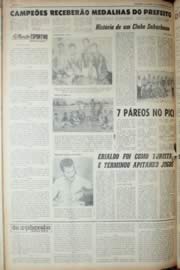 Página do jornal Unitário de setembro de 1969